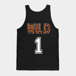 Wild Number 1 Leopard Print Tank Top